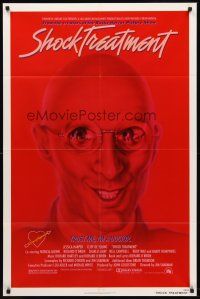 1e776 SHOCK TREATMENT 1sh '81 Rocky Horror follow-up, wild image of demented doctor!