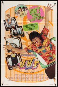 1e912 UHF style B 1sh '89 great wacky Weird Al Yankovic image, Michael Richards, Victoria Jackson!