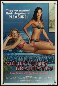 1e941 VOLUPTUOUS GRADUATES 1sh '80s they've earned their degrees in PLEASURE!