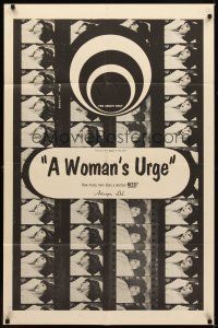 1e978 WOMAN'S URGE 1sh '65 Maud Fergusson, how many men does she need?
