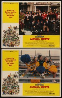 1f893 ANIMAL HOUSE 2 LCs '78 John Belushi, Landis classic, great cast portrait!