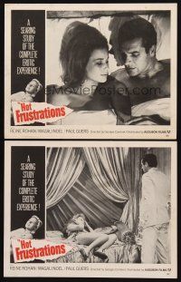 1f939 HOT FRUSTRATIONS 2 LCs '67 a searing study of the complete erotic experience, sexy images!