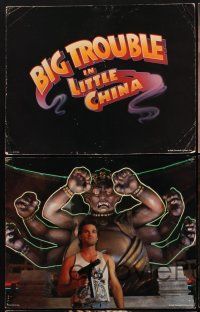 1f021 BIG TROUBLE IN LITTLE CHINA 9 color 11x14 stills '86 Carpenter, Kurt Russell, Kim Cattrall!
