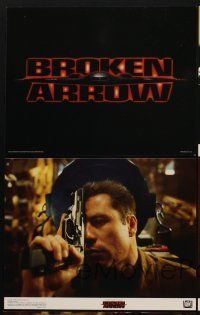 1f024 BROKEN ARROW 9 color 11x14 stills '96 John Travolta, Christian Slater, directed by John Woo!