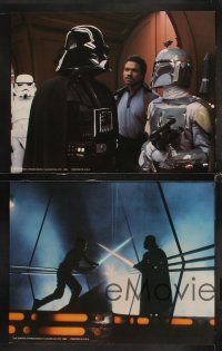 1f187 EMPIRE STRIKES BACK 8 color 11x14 stills '80 George Lucas, cool scenes from sci-fi classic!
