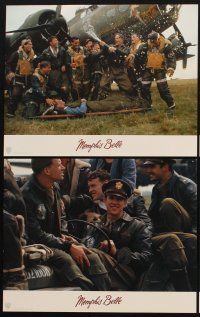 1f366 MEMPHIS BELLE 8 color 11x14 stills '90 Matt Modine, Sean Astin, WWII B-17 bomber!