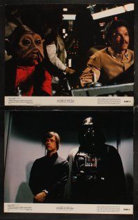 1f447 RETURN OF THE JEDI 8 color 11x14 stills '83 George Lucas classic, Mark Hamill, Ford!