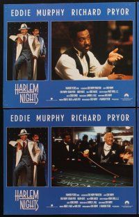 1f275 HARLEM NIGHTS 8 English LCs '89 Eddie Murphy, Richard Pryor, Redd Foxx, Della Reese