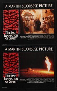 1f331 LAST TEMPTATION OF CHRIST 8 English LCs '88 Martin Scorsese, Willem Dafoe as Jesus!