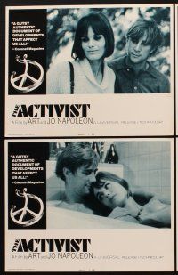 1f039 ACTIVIST 8 LCs '70 counter-culture documentary rated X for explicit love scenes!
