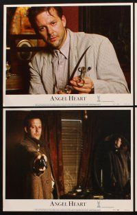 1f054 ANGEL HEART 8 LCs '87 Mickey Rourke, Robert De Niro, sexy Lisa Bonet, directed by Alan Parker