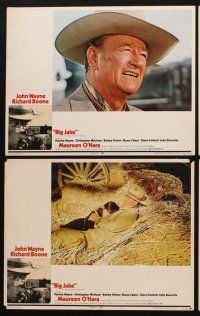 1f090 BIG JAKE 8 LCs '71 great close-ups of John Wayne, Richard Boone!