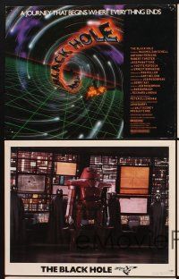 1f023 BLACK HOLE 9 LCs '79 Disney sci-fi, Maximilian Schell, Ernest Borgnine, Robert Forster
