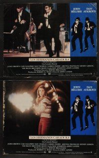 1f100 BLUES BROTHERS 8 Spanish/U.S. LCs '80 John Belushi & Dan Aykroyd, Carrie Fisher, Cab Calloway!