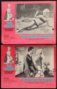 1f764 DON'T BOTHER TO KNOCK 4 LCs '65 super sexy Elke Sommer, the blonde from Playboy!