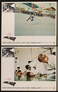1f173 DOWNHILL RACER 8 LCs '69 Robert Redford, Camilla Sparv, great skiing images!