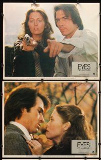 1f198 EYES OF LAURA MARS 8 LCs '78 Irvin Kershner, Tommy Lee Jones, psychic Faye Dunaway!