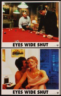 1f199 EYES WIDE SHUT 8 LCs '99 Stanley Kubrick, Tom Cruise, sexy Nicole Kidman!