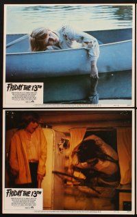 1f231 FRIDAY THE 13th 8 LCs '80 great images from the slasher horror classic!