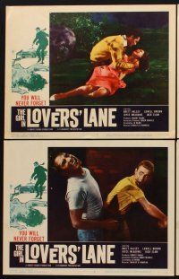 1f245 GIRL IN LOVERS' LANE 8 LCs '60 Brett Halsey, Lowell Brown, Joyce Meadows!