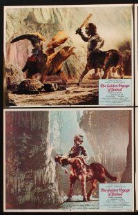 1f632 GOLDEN VOYAGE OF SINBAD 7 LCs '73 Ray Harryhausen, cool fantasy special effects images!