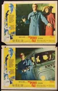 1f680 IPCRESS FILE 6 LCs '65 images of master spy Michael Caine & pretty Sue Lloyd!