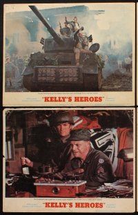1f322 KELLY'S HEROES 8 LCs '70 Clint Eastwood, Savalas, Don Rickles, Donald Sutherland, WWII!