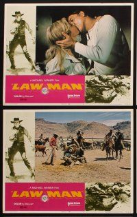 1f685 LAWMAN 6 LCs '71 Burt Lancaster, Robert Ryan, Lee J. Cobb, directed by Michael Winner!