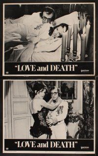 1f347 LOVE & DEATH 8 LCs '75 Woody Allen & Diane Keaton romantic comedy!