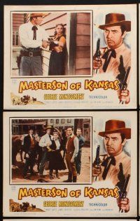 1f692 MASTERSON OF KANSAS 6 LCs '54 Castle directed, nobody draws faster than George Montgomery!