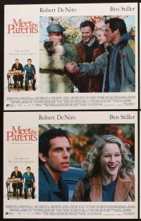 1f365 MEET THE PARENTS 8 LCs '00 Blythe Danner, Robert De Niro, Ben Stiller