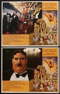 1f376 MONTY PYTHON'S THE MEANING OF LIFE 8 LCs '83 Chapman, Cleese, Gilliam, Idle, Jones, Palin