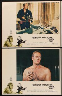 1f402 OMEGA MAN 8 LCs '71 Charlton Heston is the last man alive, and he's not alone!