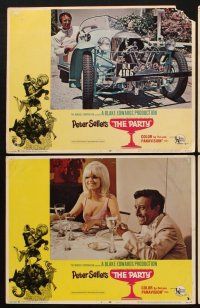 1f413 PARTY 8 LCs '68 Peter Sellers, Claudine Longet, directed by Blake Edwards!