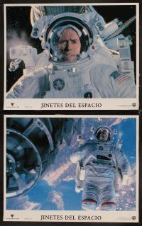 1f499 SPACE COWBOYS 8 Spanish/U.S. LCs '00 astronauts Eastwood, Tommy Lee Jones, Sutherland, Garner!