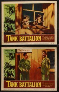 1f529 TANK BATTALION 8 LCs '57 Don Kelly, Korean War battleground heroes blasting thru!