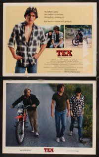 1f540 TEX 8 LCs '82 young Matt Dillon, Meg Tilly & Emilio Estevez, from S.E. Hinton's novel!