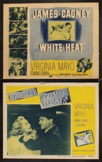 1f599 WHITE HEAT 8 LCs R56 James Cagney is Cody Jarrett, classic film noir!