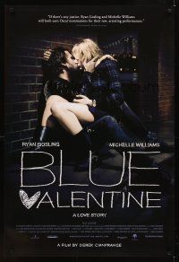 1g094 BLUE VALENTINE DS 1sh '10 Michelle Williams, Ryan Gosling, a love story!
