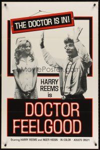 1g200 DOCTOR FEELGOOD 1sh '70s great image of Harry Reems as physician of love!