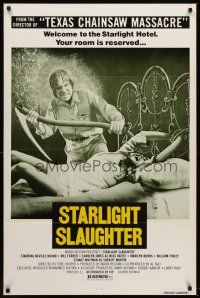 1g217 EATEN ALIVE 1sh '77 Tobe Hooper, image of sexy bound girl on bed, Starlight Slaughter!