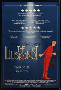 1g343 ILLUSIONIST 1sh '10 cool magician cartoon with a screenplay by Jacques Tati!