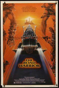 1g448 MAD MAX 2: THE ROAD WARRIOR 1sh '81 Mel Gibson returns as Mad Max, art by Commander!