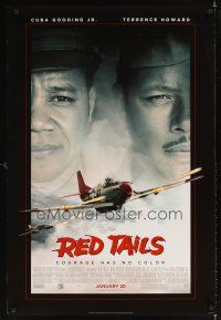 1g585 RED TAILS style C advance DS 1sh '12 Terence Howard, African-American WWII fighter pilots!