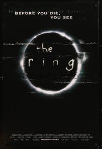 1g599 RING int'l DS 1sh '02 Ringu, Gore Verbinski directed, Naomi Watts