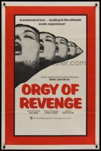 1g609 ROOM 11 1sh R70s Bunny Yeager photography, x-rated, Orgy of Revenge!