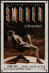 1g655 SMOKER 1sh '83 Ron Jeremy, super sexy smoking Joanna Storm is a scorcher!