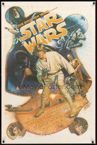1g692 STAR WARS THE FIRST TEN YEARS Kilian 1sh '87 signed & numbered by Drew Struzan, 1172/3000!