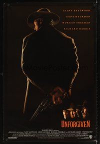 1g747 UNFORGIVEN int'l 1sh '92 gunslinger Clint Eastwood, Gene Hackman, Morgan Freeman!