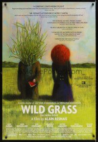 1g781 WILD GRASS 1sh '10 Les herbes folles, Sabine Azema, Andre Dusollier, cool art!